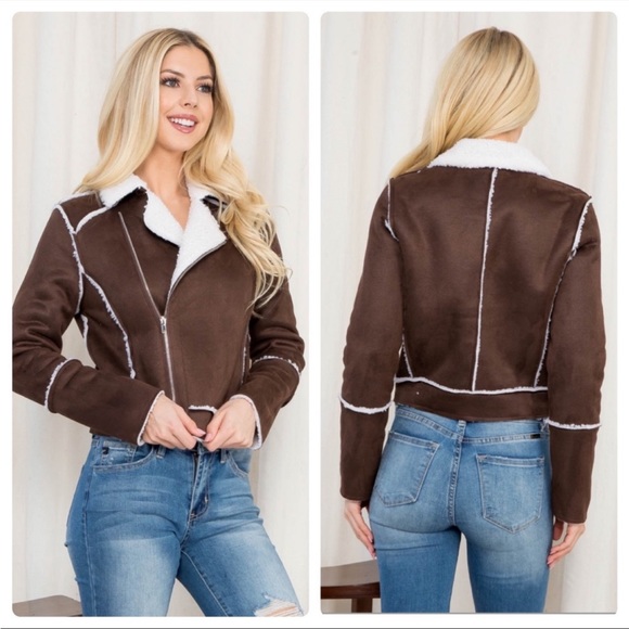 Faux Suede Jacket - Picture 5 of 6